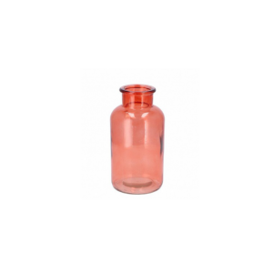 Vaas | Glas koraal melkbus Ø10xH20