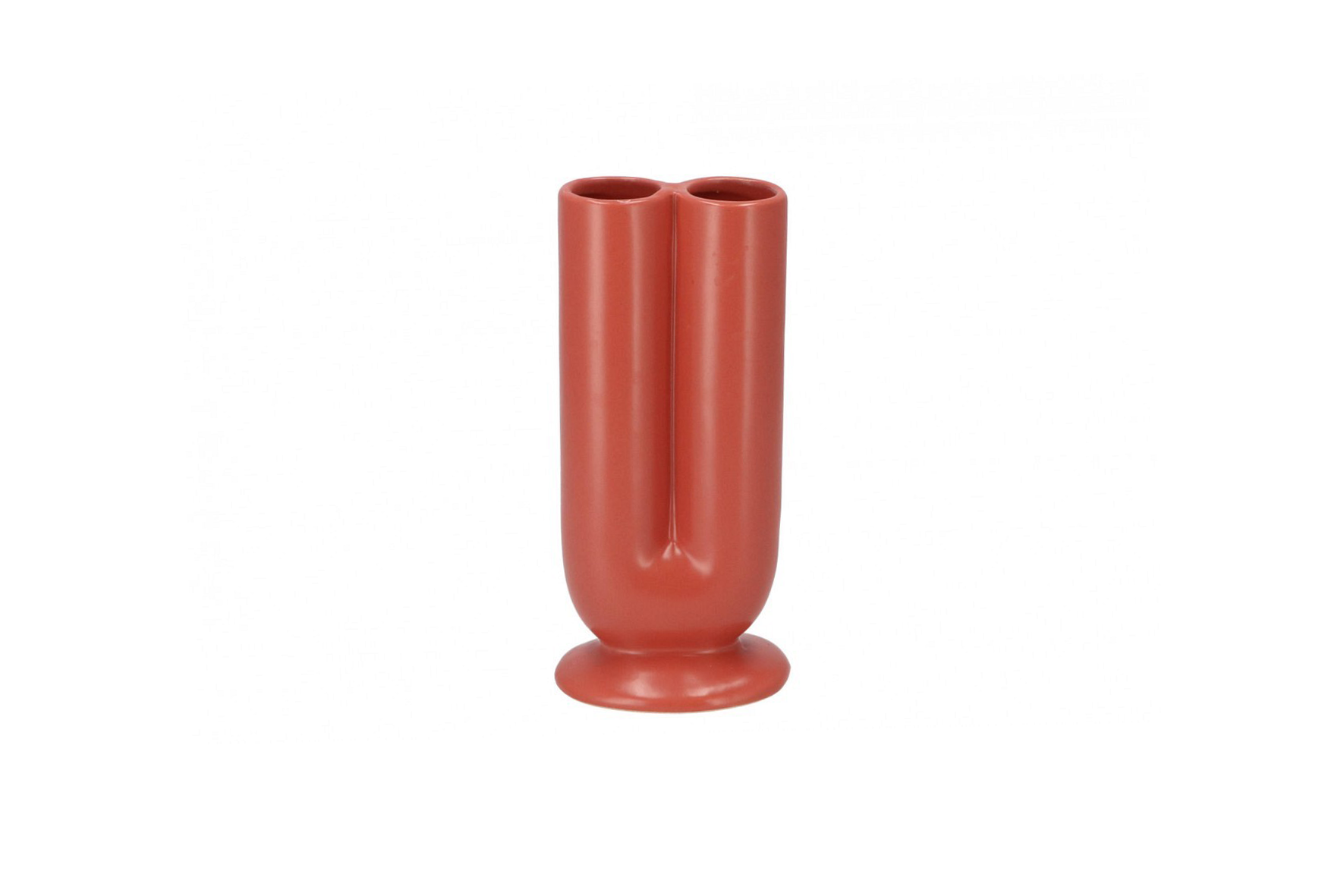 Vase | Matt copper on legs Ø10xH17