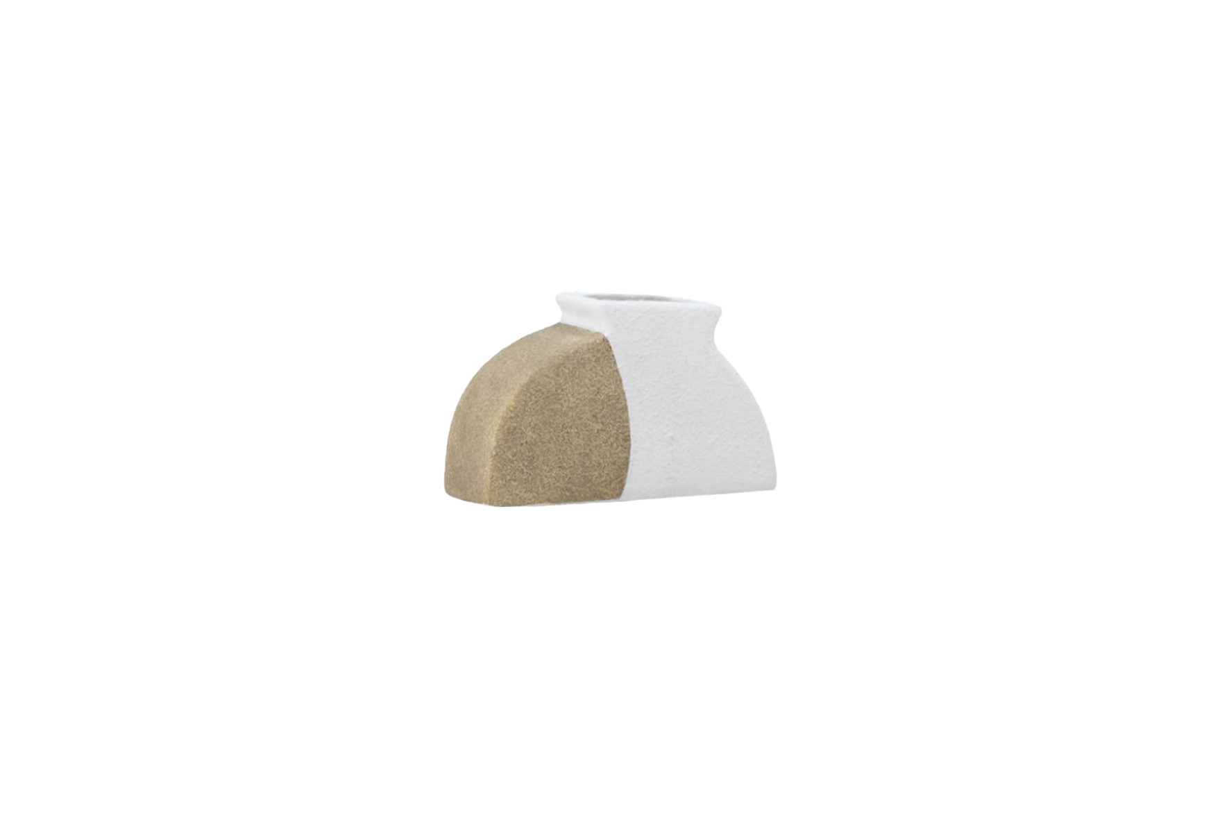 Vase | Terracotta clay natural small L16xW4,5xH9,5