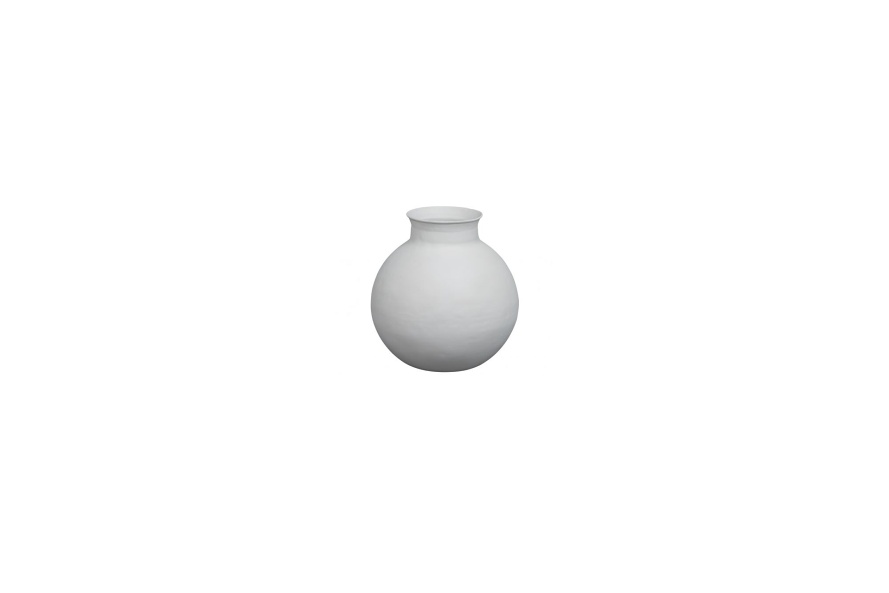 Vase XL | Spherical fog gray Ø43