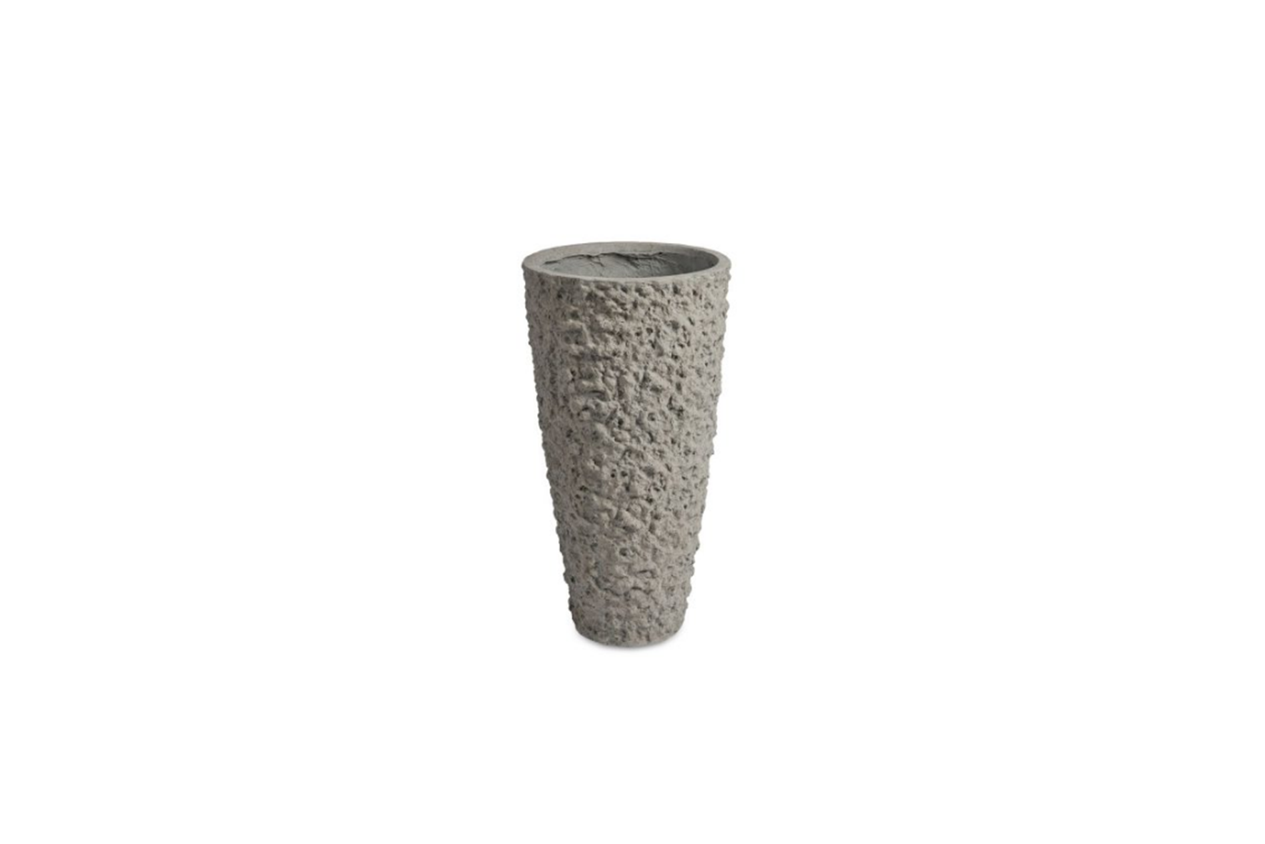 Vase XL | Gray stone high  Ø40xH75
