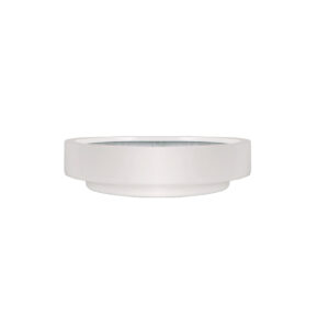 Vaas XL | Schaal wit laag Ø60xH17