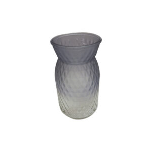Vaas | Glas grijs Ø11xH18