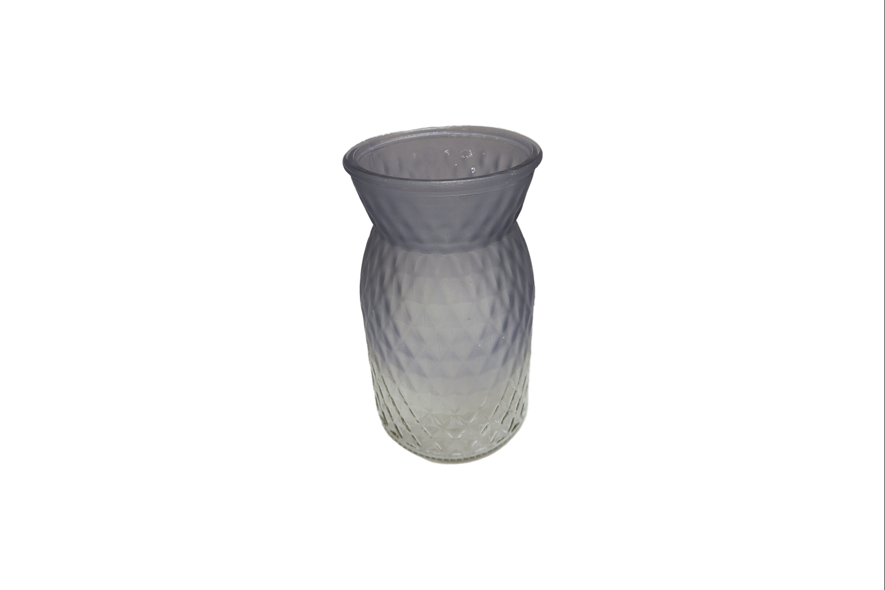 Vase | Glass grey Ø11xH18
