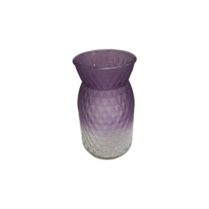 Vaas | Glas paars Ø11xH18