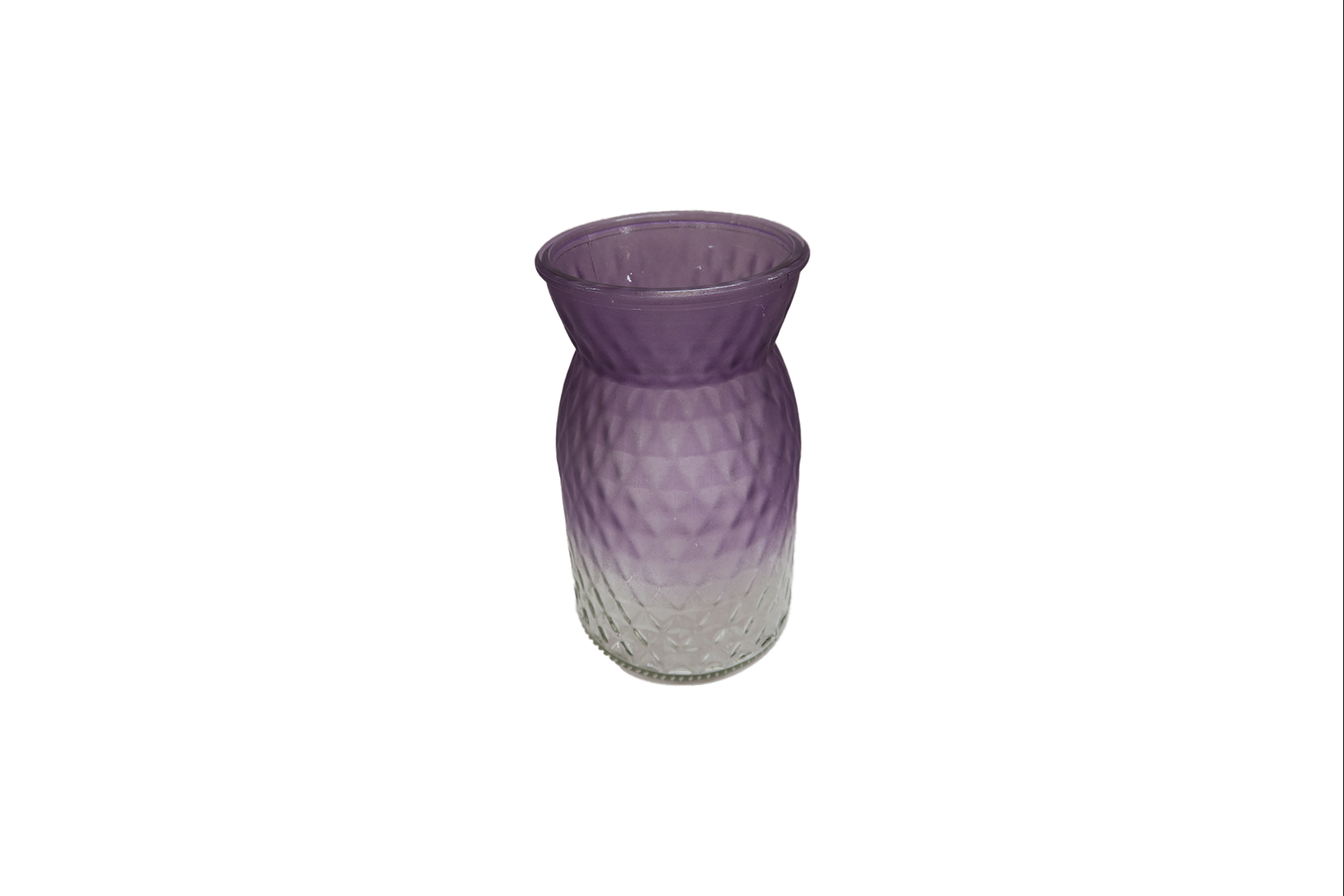 Vase | Glass purple Ø11xH18