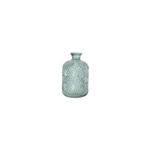 Vaas | Glas grijs/groen hoog Ø11,5xH20