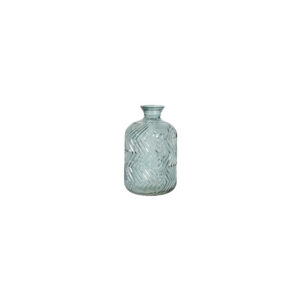 Vaas | Glas grijs/groen hoog Ø11,5xH20