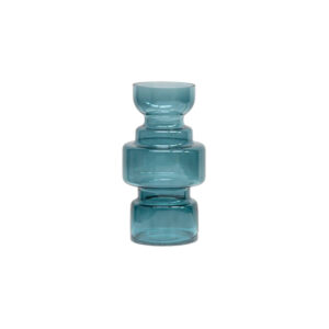 Vaas | Glas blauw Ø15xH30