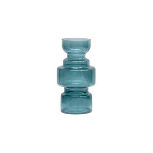 Vaas | Glas blauw Ø15xH30