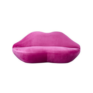 Cosmo Velvet 2-zits lippenbank roze L203xB82xH82