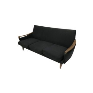 Berlin 3-seater sofa anthracite L177xW77xH75