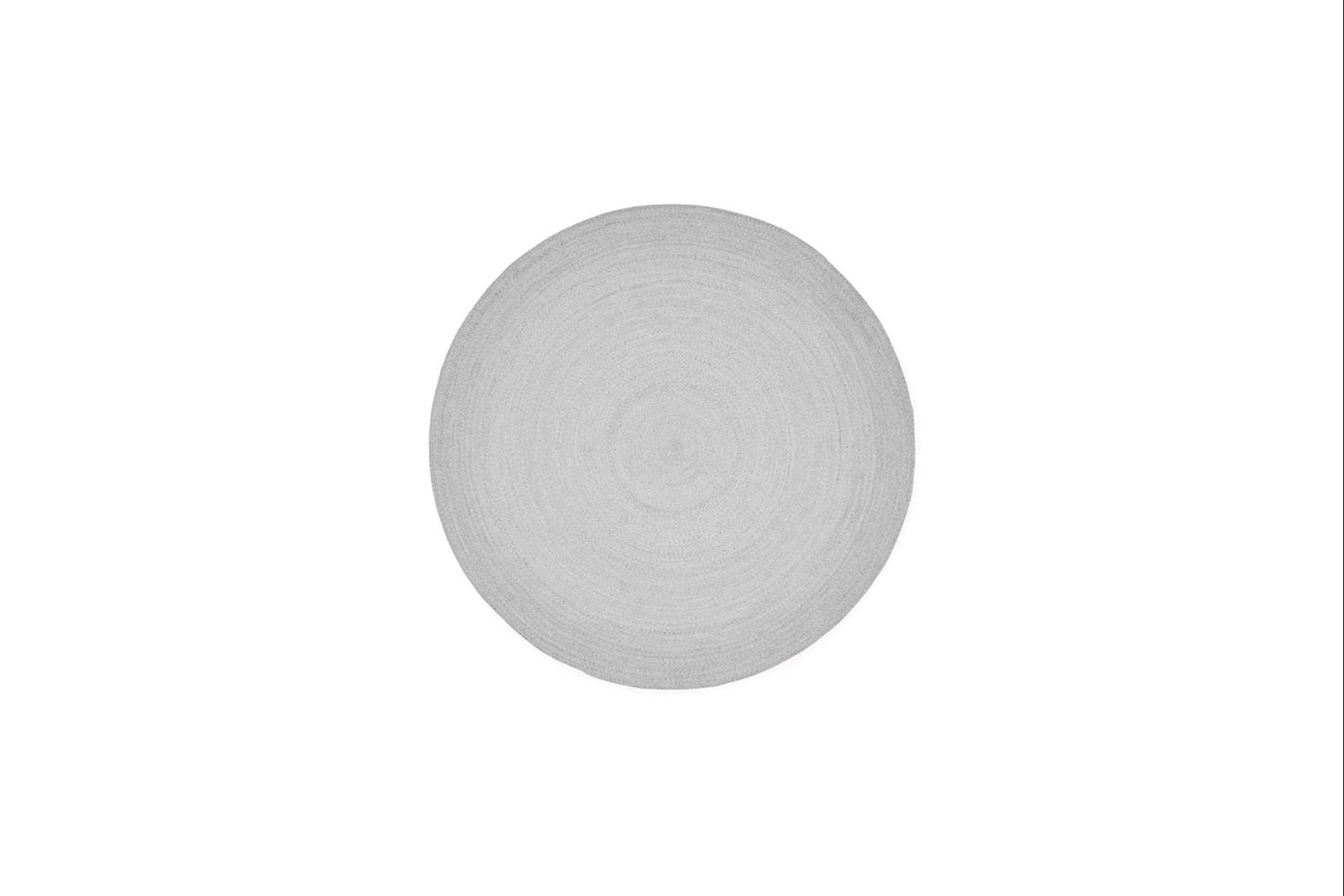 Rug | Outer rug round Light gray Ø200