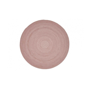 Vloerkleed rond L | Buitenkleed rond roze Ø200