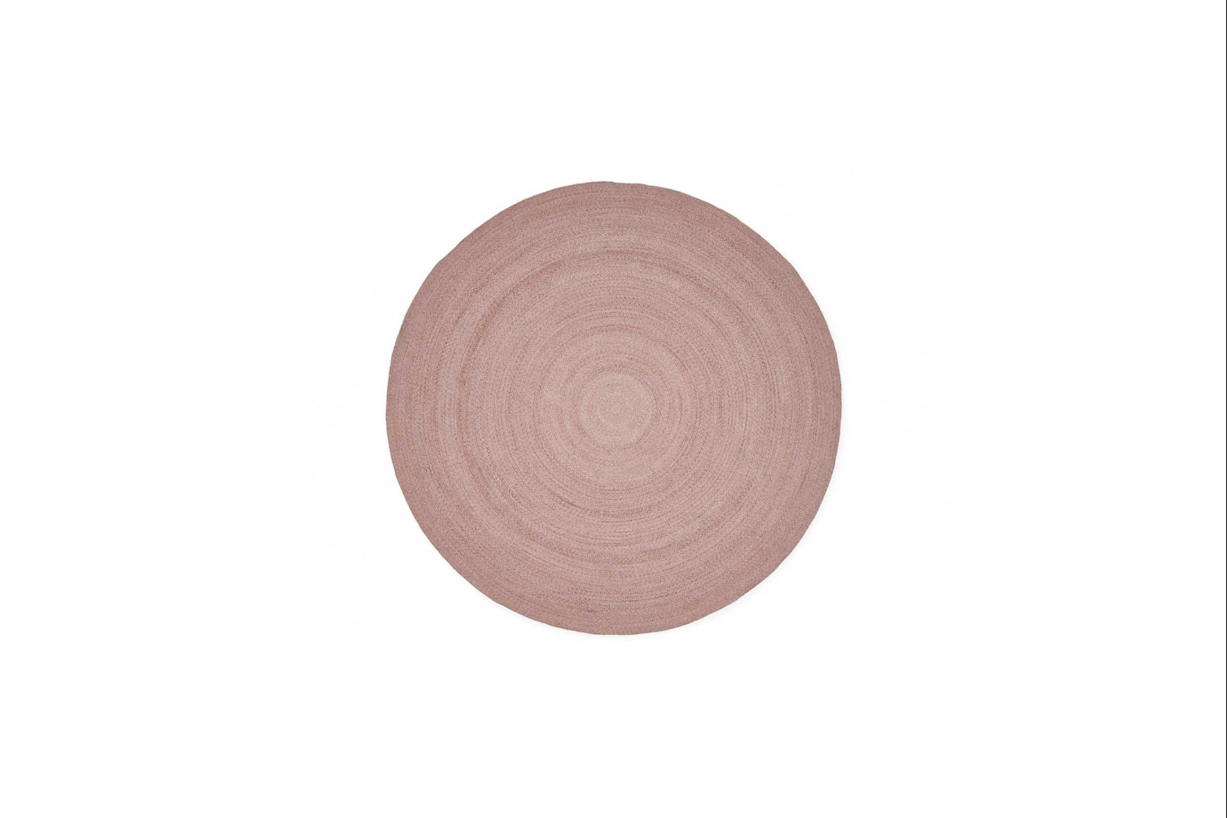 Vloerkleed rond L | Buitenkleed rond roze Ø200