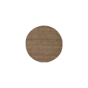 Vloerkleed rond M | Cognac Ø180
