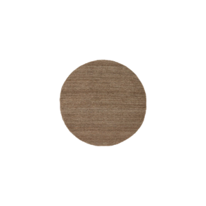 Vloerkleed rond M | Cognac Ø180