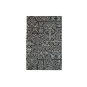 Vloerkleed L | Grafisch zwart/wit L230xB155