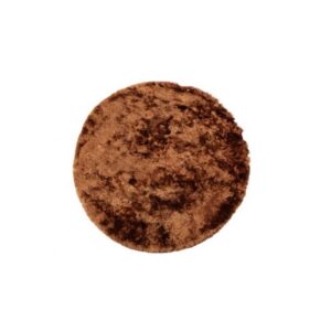 Vloerkleed rond L | Hoogpolig praline Ø200