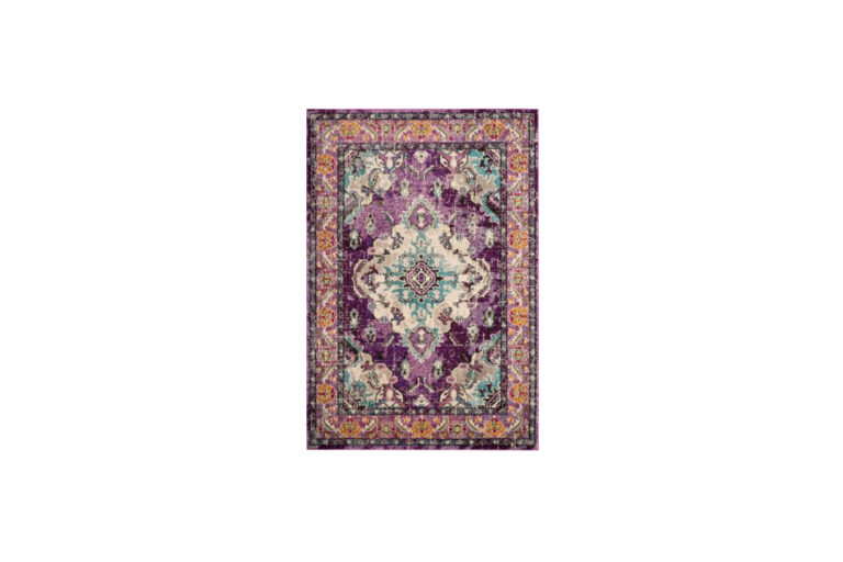 Vloerkleed L | Lila boho-chique L231xB145