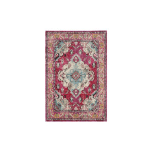 Vloerkleed L | Roze boho-chique L231xB155