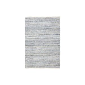 Vloerkleed L | Laagpolig blauw/wit L230xB160