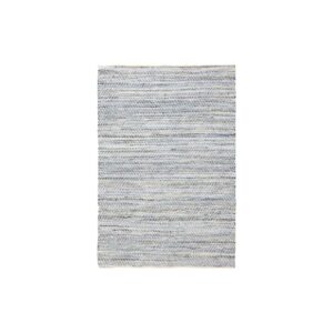 Vloerkleed L | Laagpolig blauw/wit L230xB160