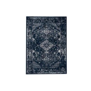 Vloerkleed XL | Oriental blauw/wit L290xB200