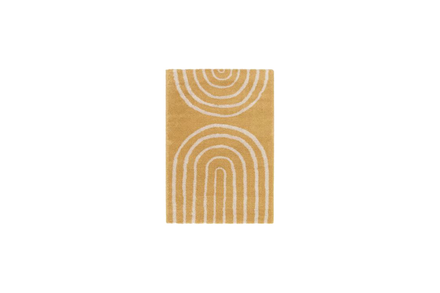 Carpet S | Yellow rainbow pattern L120 x W170