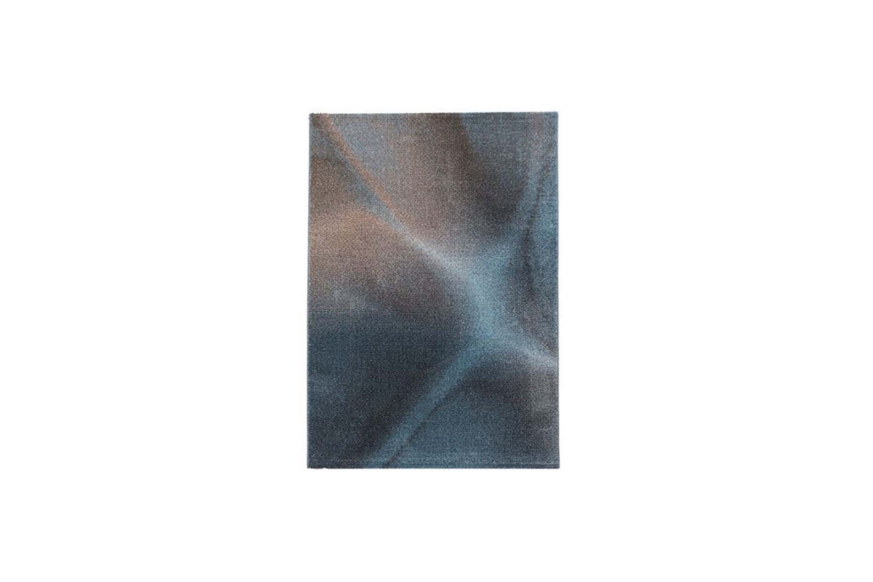 Carpet | Stencil blue/anthracite L340xW240