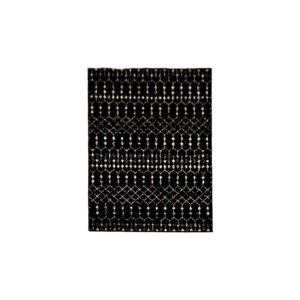 Vloerkleed L | Zwart/wit L230xB170