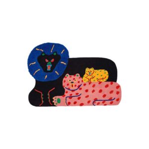 Vloerkleed L | Art dierenmotief L250xB165
