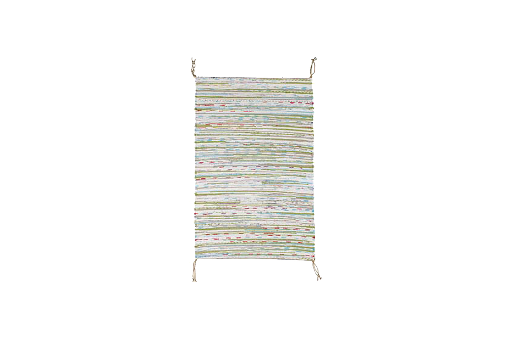 Vloerkleed S | Voddenkleedje gekleurd L82xB60