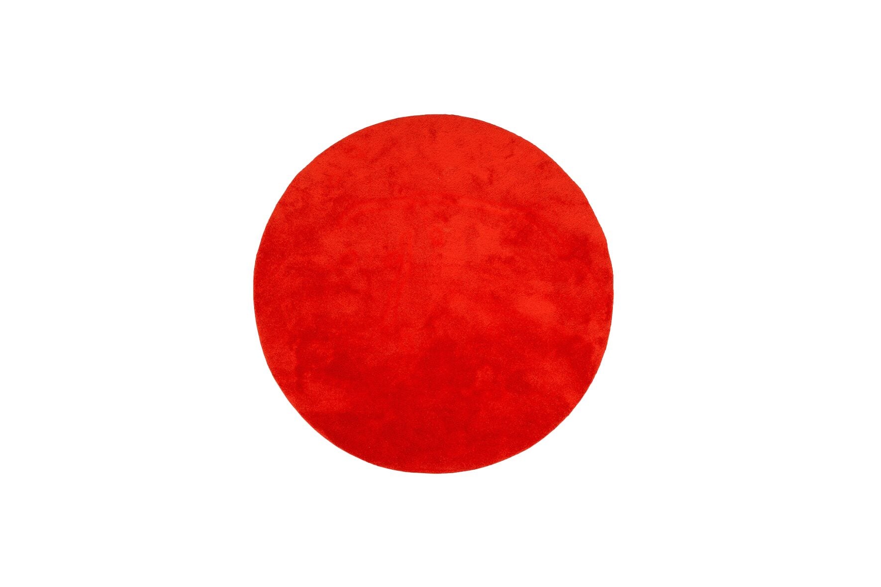 Vloerkleed rond M | Rood Ø195