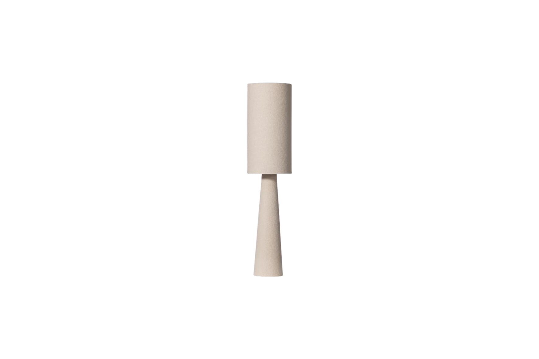 Vloerlamp M | Teddy naturel Ø30xH130
