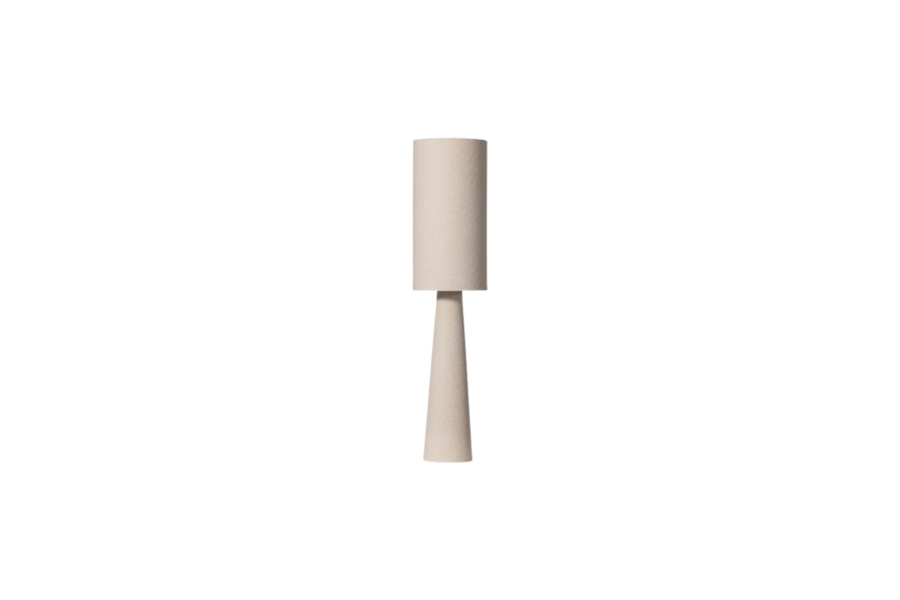 Vloerlamp M | Teddy naturel Ø30xH130