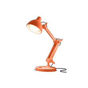 Vloerlamp XL | Bureaulamp oranje H200