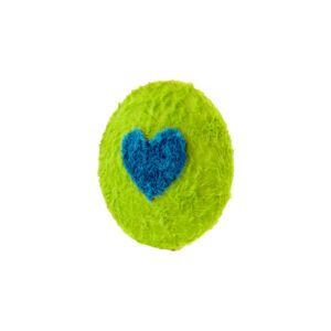 Vloerpaneel fluff cirkel lichtgroen Ø120