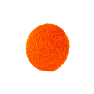 Vloerpaneel fluff cirkel oranje Ø120
