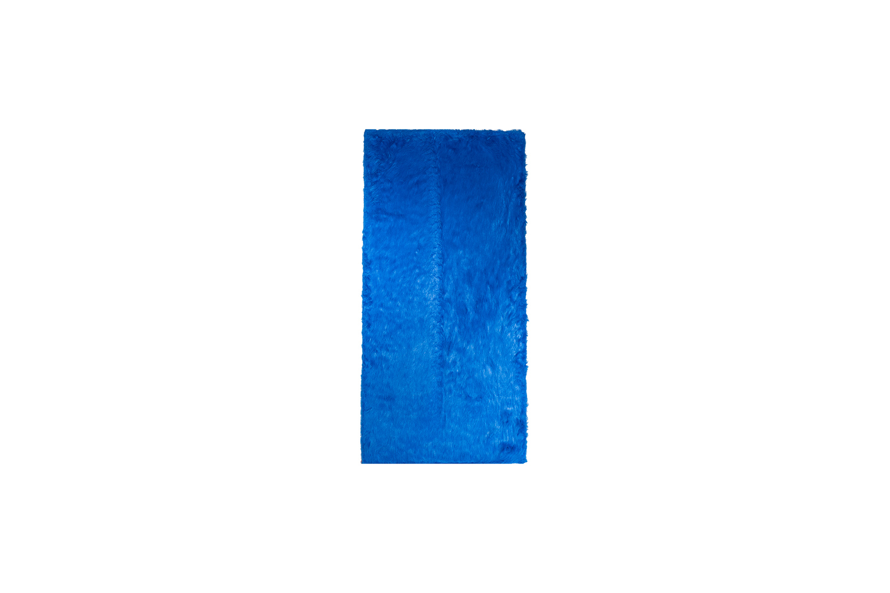 Wall panel fluff dark blue L122xH244