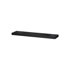 Wandplank zwart L110xB26xH5