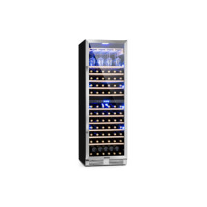 Wijnklimaatkast Klarstein met ronde knop L59,5xB70xH176