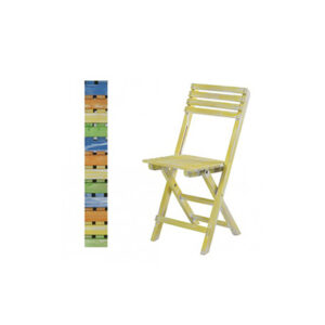 X | Ibiza folding chair different colours L50xW38xH84