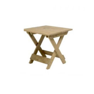X | Industrieel Woody dinertafel L75xB75xH75