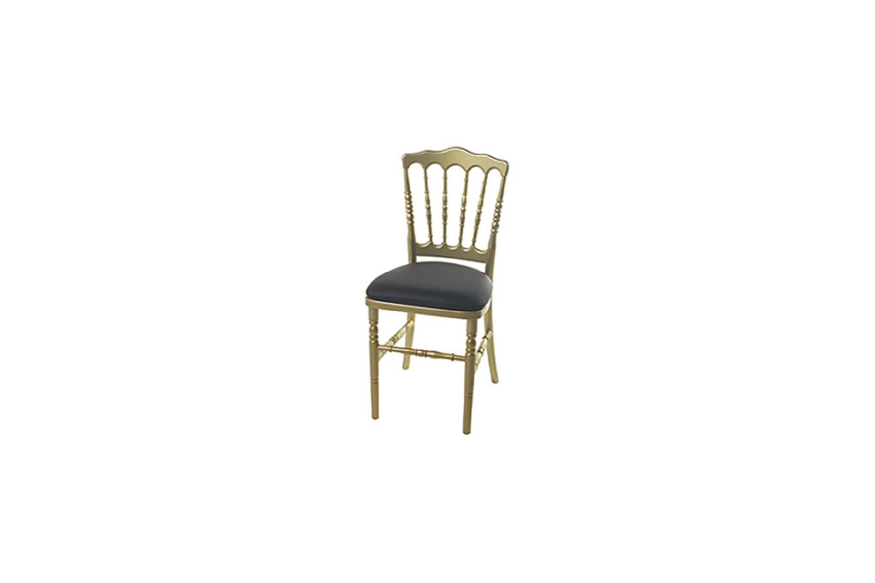 X | Chair Paris gold with various coloured cushion L41xW41xH87