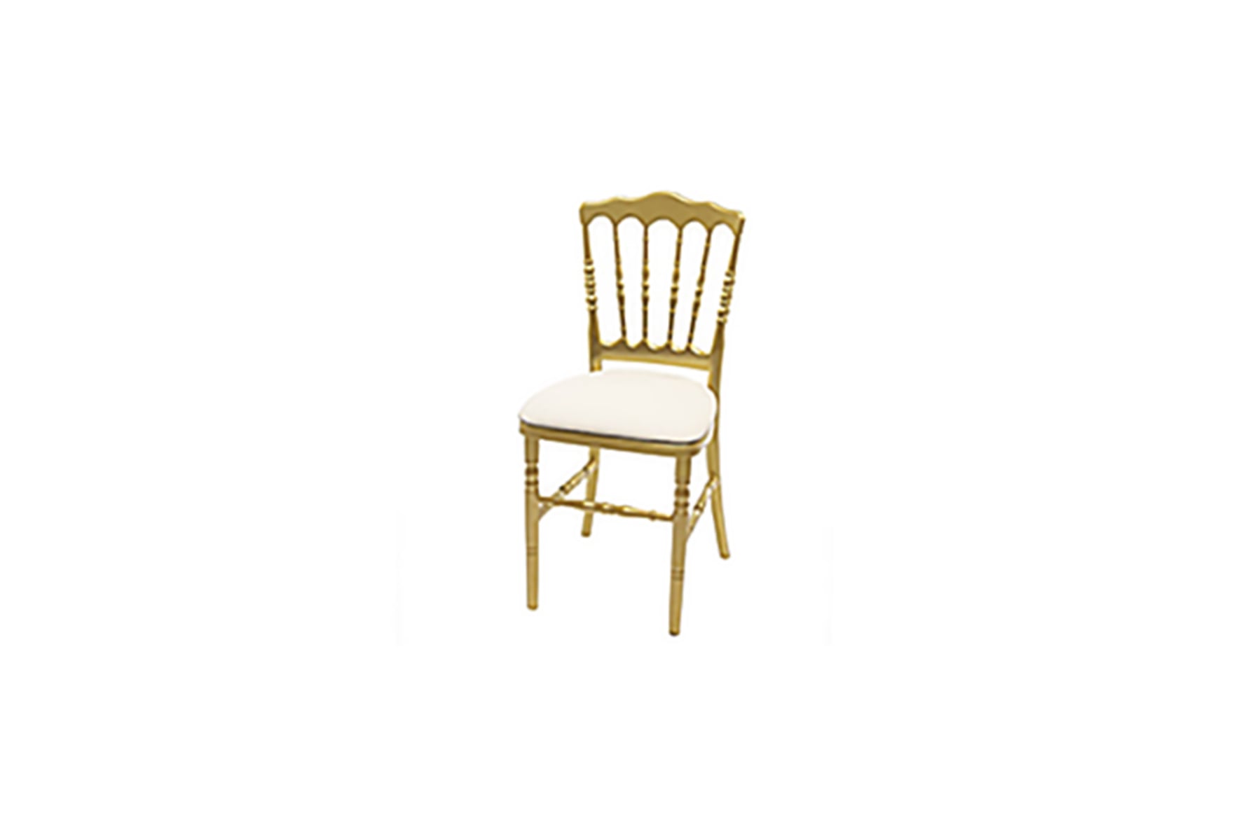 X | Chair Paris gold with various coloured cushion L41xW41xH87