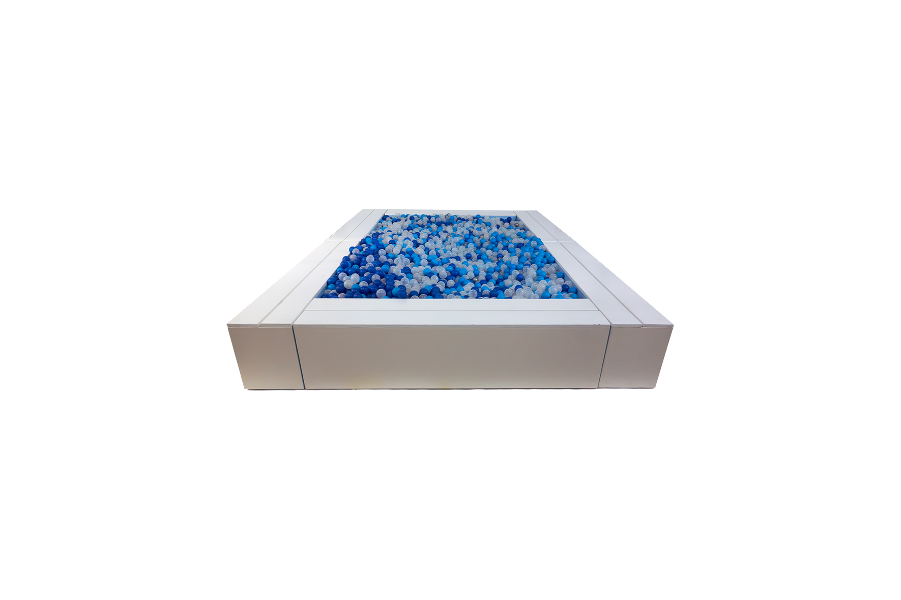 Zwembad blauw/wit L400xB280xH50