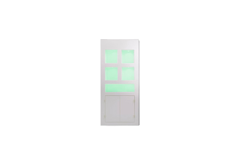 Kopenhagen back cabinet with LED L120xW55xH250
