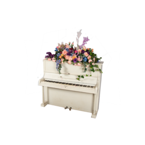 Deco | Bloemstuk / Centerpiece 'romantisch' (set)