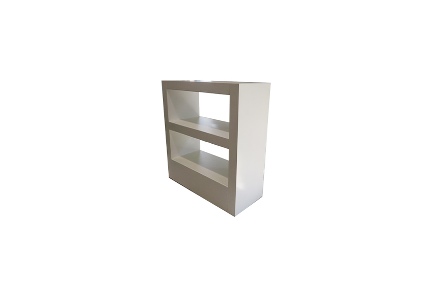 Copenhagen display cabinet low with LED L120xW50xH130